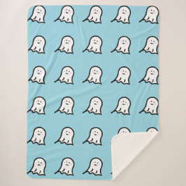 Blushing Ghost Niedlich Halloween Sherpadecke