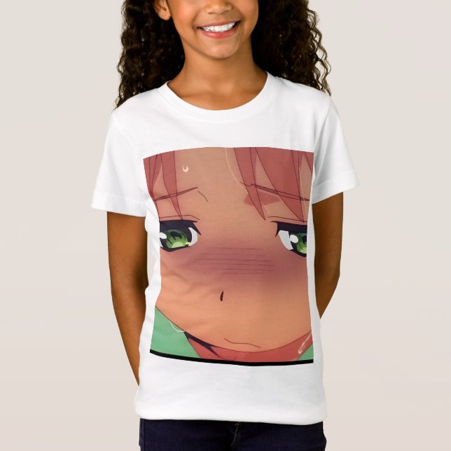 Blushing Nah-up Expression-T-Shirt T-Shirt (Vorderseite)