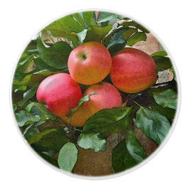 "BLUSHING PINK APPLES" KERAMIK KNOB KERAMIKKNAUF