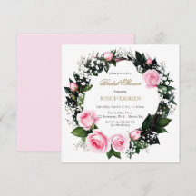 Blushing Romance: Rosa Rosen und Baby's Breathe in