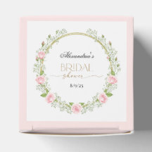 Blushing Romance: Roses & Baby's Breathe