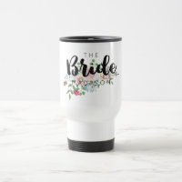 Blushing Rose Watercolor Floral Wedding Bridge