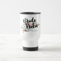 Blushing Rose Watercolor Wedding Bride Stamm