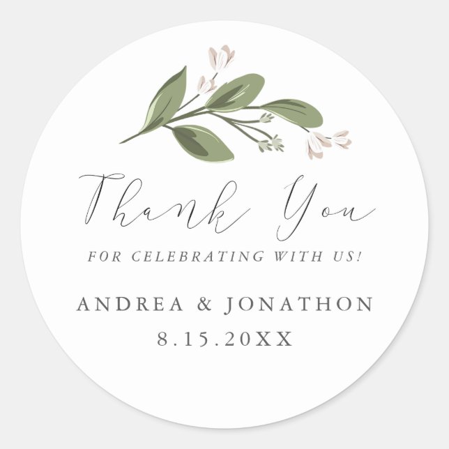 Blushing Sprigs Fevor Sticker (Vorderseite)