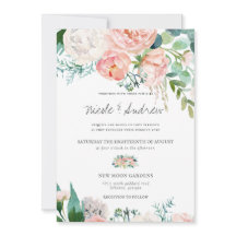 Blushing Summer | Hochzeit von Wasserfarben