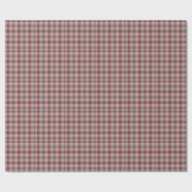Blushwood Karo Geschenkpapier (Flach)