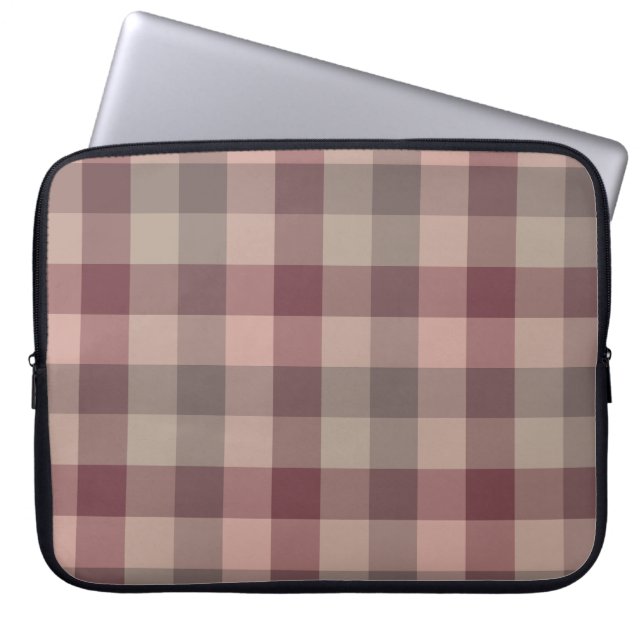 Blushwood Karo Laptopschutzhülle (Vorderseite)