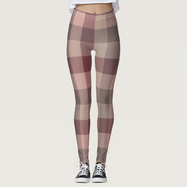 Blushwood Karo Leggings (Vorderseite)