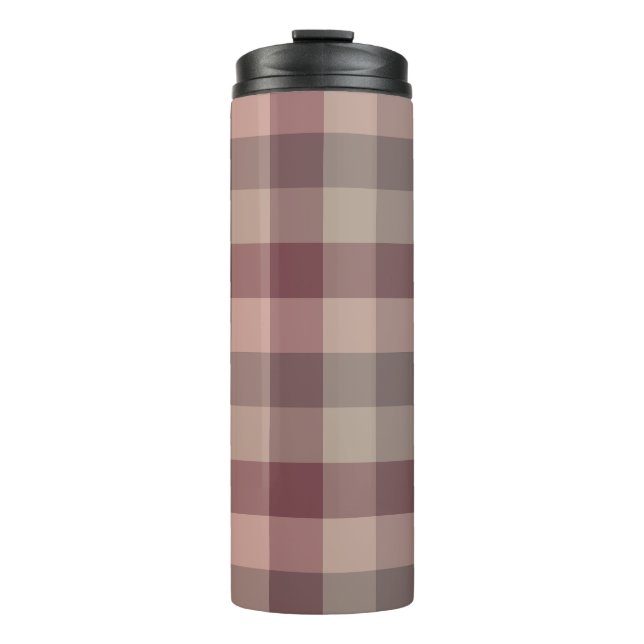 Blushwood Karo Thermosbecher (Vorderseite)
