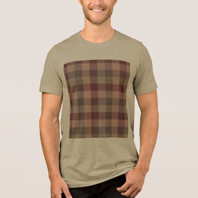 Blushwood Karo Tri-Blend Shirt (Vorderseite)
