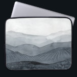 Blustering Gray Valley Laptopschutzhülle<br><div class="desc">Blustering Valley I by Grace Popp. Grau und weiche Formen bilden Täler und kleine Hügel.</div>