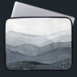Blustering Gray Valley Laptopschutzhülle<br><div class="desc">Blustering Valley I by Grace Popp. Grau und weiche Formen bilden Täler und kleine Hügel.</div>