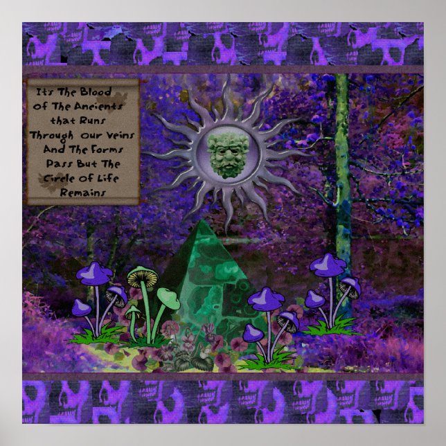 Blut der Ursubstanzen Poster (Vorne)