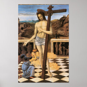 Blut des Erlösers Bellini Jesus Engel Poster