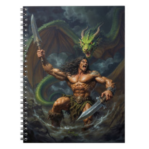Blut des Wyrmdrachen und Kriegers Notizblock