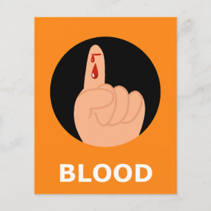 BLUT Halloween Flashcard