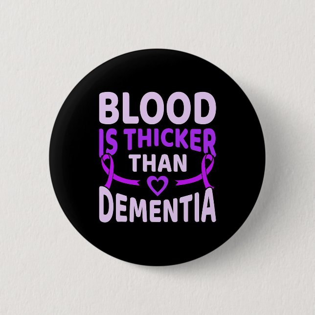 Blut ist dicker als Demenz Heimerheimer's Awar Button (Vorderseite)