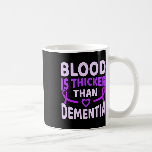 Blut ist dicker als Demenz Heimerheimer's Awar Kaffeetasse (Rechts)