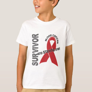 Blut-Krebs-Überlebender T-Shirt