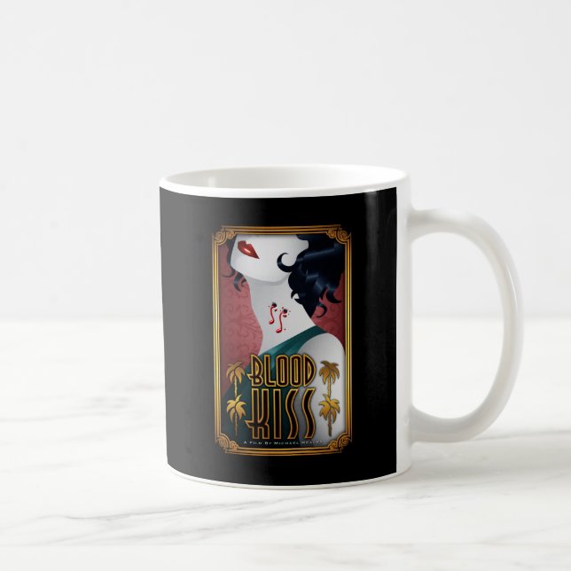 Blut-Kuss-offizielles Plakat Kaffeetasse (Rechts)