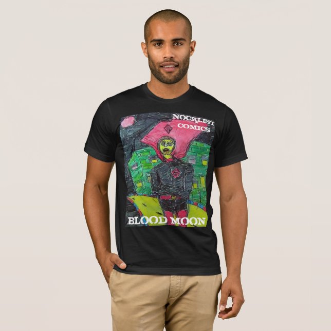 BLUT MOON NOCKLIST COMICEN T-Shirt (Vorne ganz)
