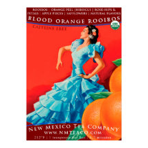 Blut-Orange-Rooibos-Poster