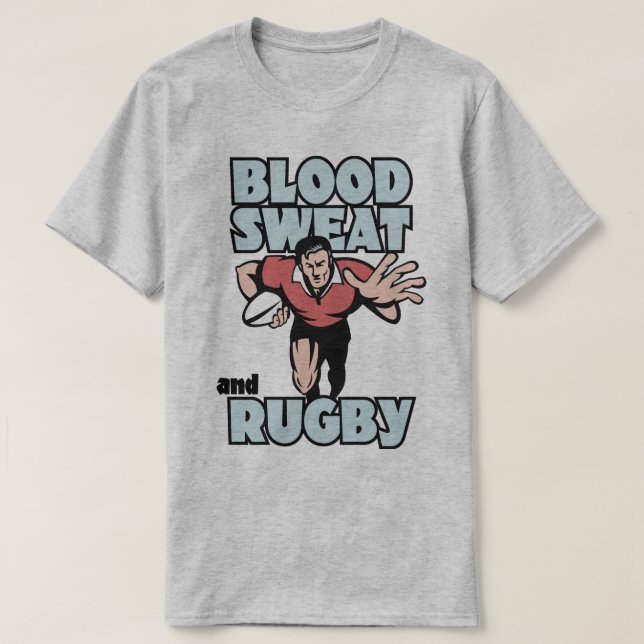 Blut-Schweiss-und T-Shirt (Design vorne)