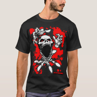 Blut-Spritzen-Zombie-Shirt T-Shirt