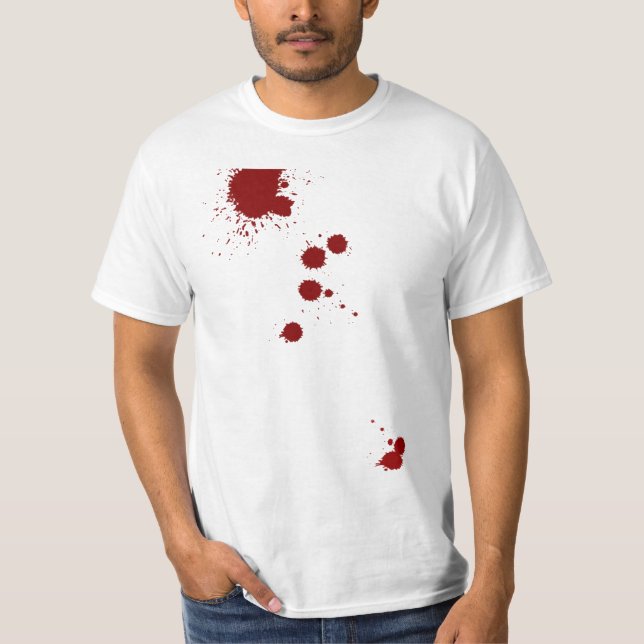 Blut-Spritzer-Spezialist T-Shirt (Vorderseite)