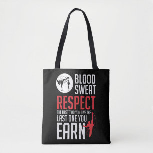 Blut Sweat Respect hapkido taekwondo karate judo Tasche