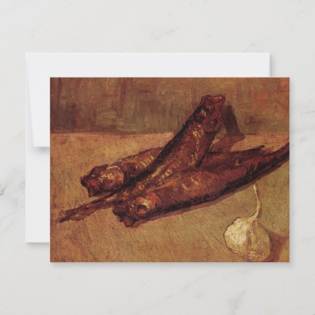 Blut und Knoblauch von Vincent van Gogh Einladung (Vorderseite)