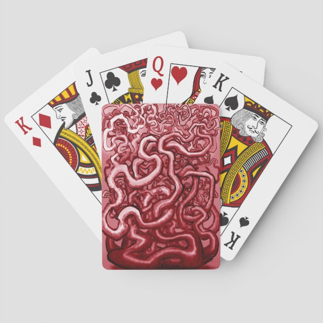Blut und Mund Spielkarten (Rückseite)