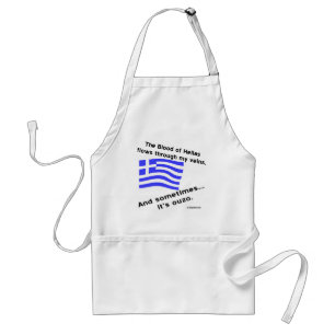 Blut von Hellas und Ouzo Schürze
