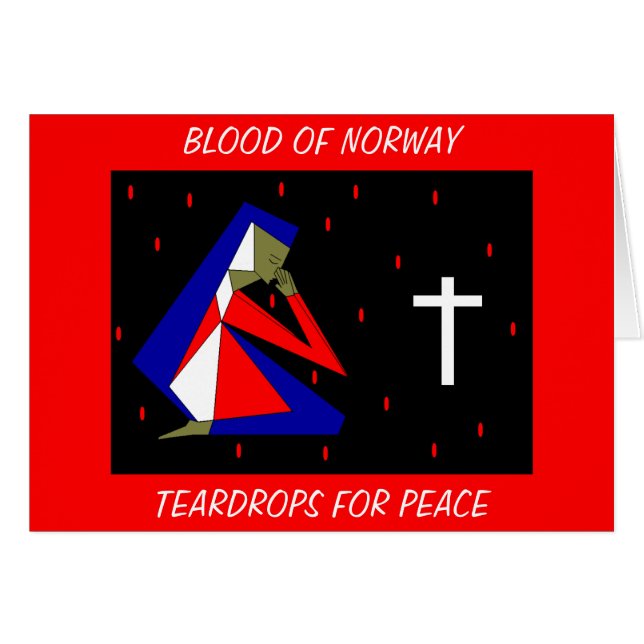 BLUT VON NORWEGEN BLUT FÜR FRIEDEN (Vorderseite (Horizontal))