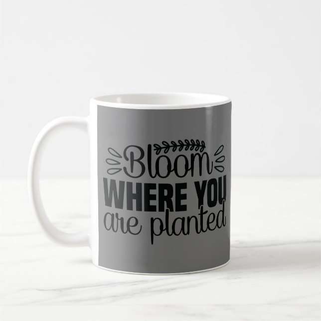 Blut, wo Sie gepflanzt werden Kaffeetasse (Links)