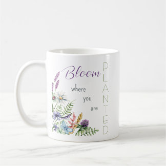Blut, wo Sie Motivierend gepflanzt werden Kaffeetasse