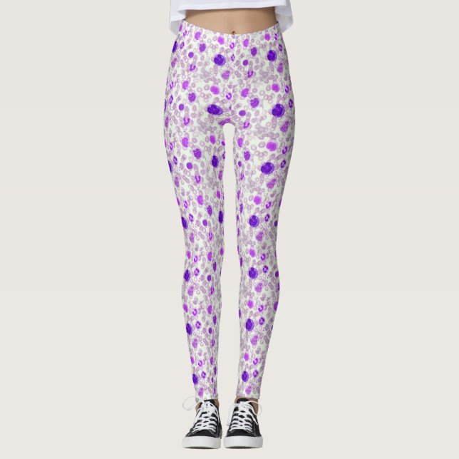 Blutabstrich-Leggings Leggings (Vorderseite)