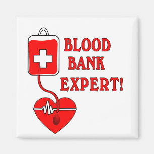 BLUTBANK-EXPERTE MAGNET