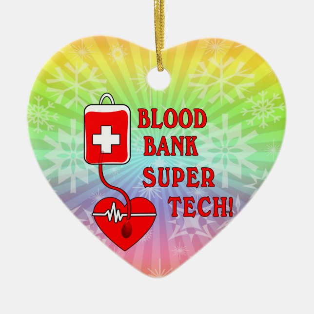 BLUTBANK-SUPER-TECH KERAMIK ORNAMENT (Vorne)