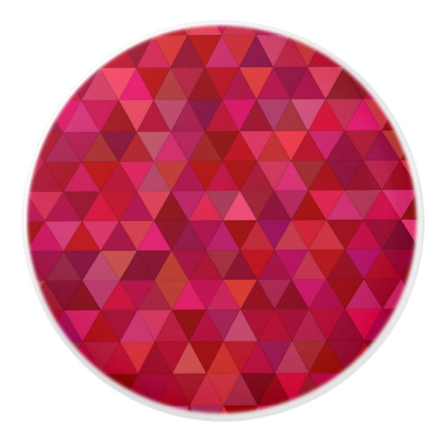 Blutdreiecke Keramikknauf (Vorderseite)