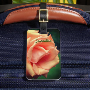 Blutdruckschmerzen Rose Personalisiert Gepäckanhänger