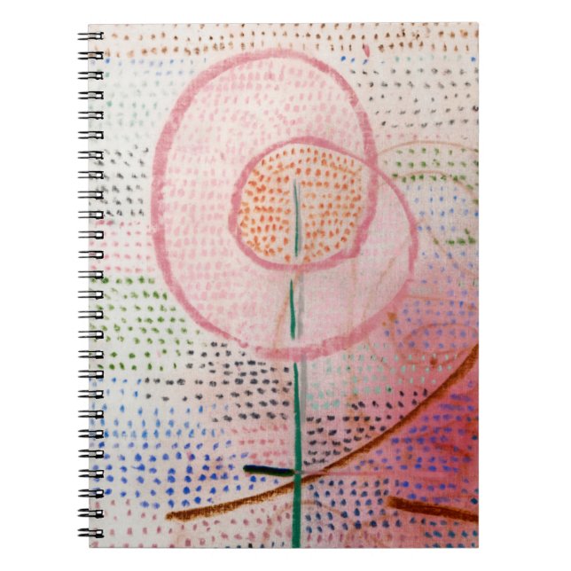 Blüte (1934) von paul klee notizblock (Vorderseite)
