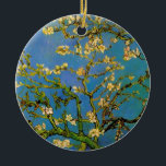 Blüte Almond Tree von Vincent van Gogh Keramik Ornament<br><div class="desc">Blühender Almond Tree von Vincent van Gogh ist ein Vintager Post-Impressionismus der bildenden Kunst mit blühenden Blume an den Ästen eines Mandelbaumes in einem Garten. Der blaue Himmel ist im Hintergrund. Über den Künstler: Vincent Willem van Gogh (1853-1890) war einer der berühmtesten postimpressionistischen Maler seiner Zeit. Seine Arbeit war besonders...</div>
