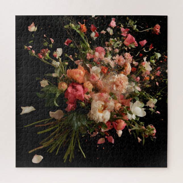Blüte in Bewegung (Vertikal)