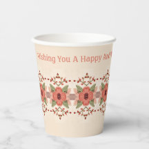 Blüte in rotem Pfirsich mit rosa