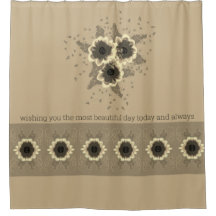 Blüte mit Creme und Beige