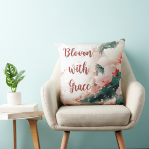 Blüte mit Grace Floral Kissen