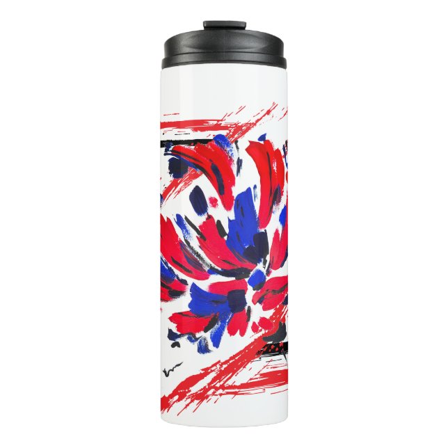 Blüte Thermosbecher (Vorderseite)