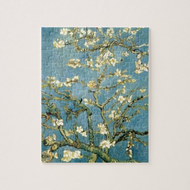 Blüte von Almond Tree von Van Gogh (Vertikal)