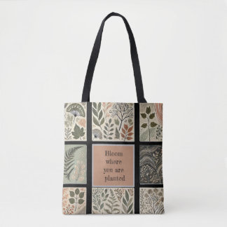 Blüte, wo man Tasche pflanzt